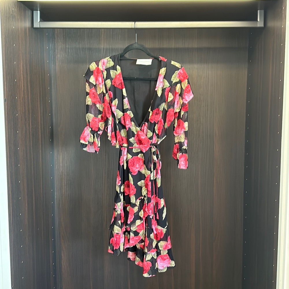 Kooples Floral Dress Size 1